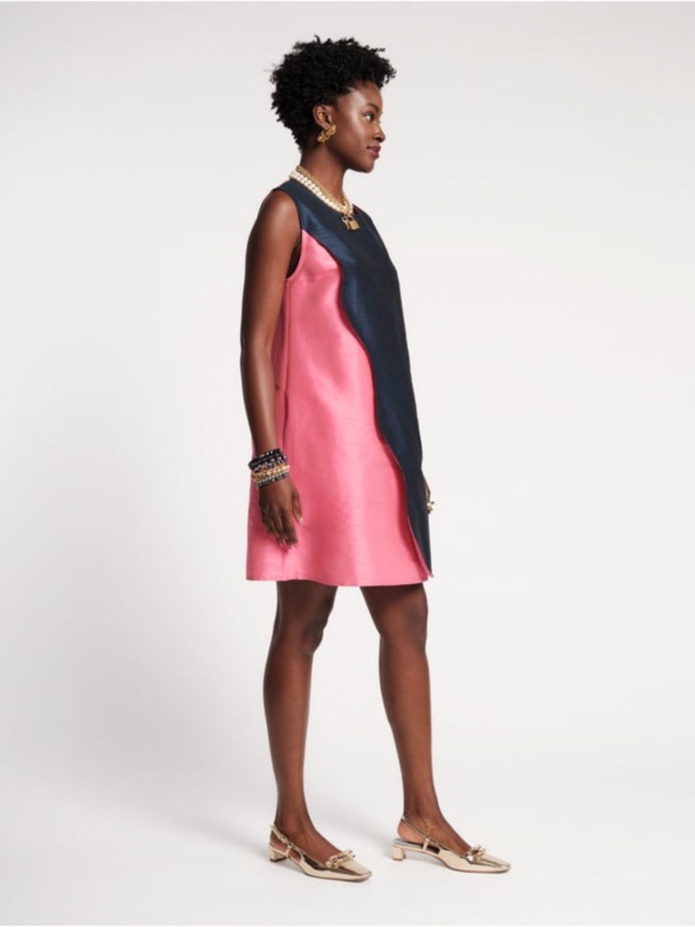 Frances Valentine x Atlantic Pacific Wave Mini Dress Size 1X NWT - Picture 2 of 8